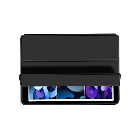 Elegant Svart Tri-Fold Fodral för iPad iPad Air 6 11 tum (2024)