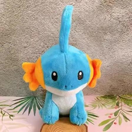 Fit 14cm Mudkip plysjdukke modell gave