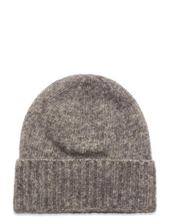 Lenny Beanie Accessories Headwear Beanies Grå Becksöndergaard*Betinget Tilbud