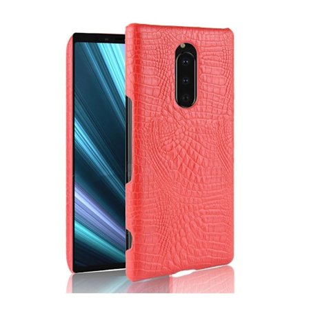 Croco Sony Xperia XZ4 skal - Röd