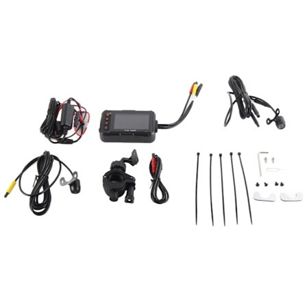 3-tommers motorcykel dash cam 1080P front bag videooptager loopoptagelse G-sensor parkeringsovervågning vandtæt actionkamera