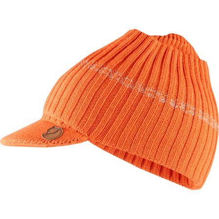 Fjällräven Women's Lappland Balaclava Cap in Burnt Orange, Wolle
