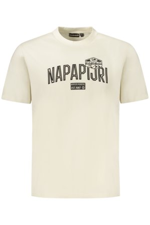 Napapijri T-shirt Maniche Corte Uomo Beige