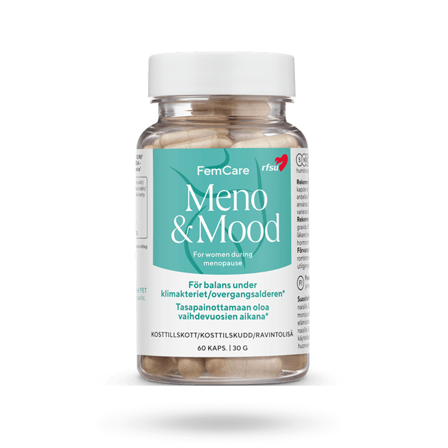 RFSU FemCare Meno & Mood 60 kapslar - Vuxen.se - Bättre sex för henne: Stimulerande arousal gel, orgasm drops