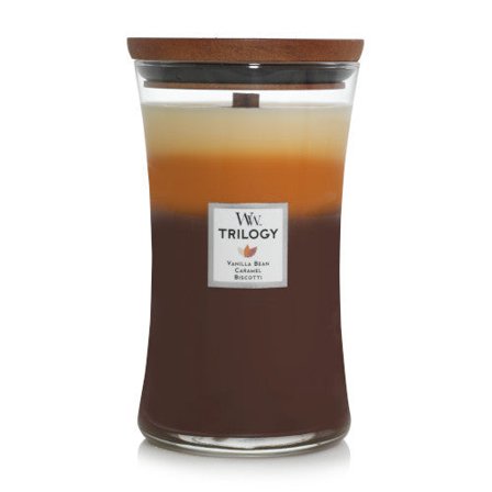 Woodwick Trilogy Candles Café Sweets 610gr - Candela Profumata