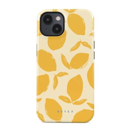 Coque - BURGA - Citron Tart - iPhone 13 - Antichock - Kompatibel med MagSafe - Gul