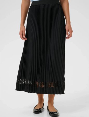 Culture Cusiggy Betty Lace Skirt - Black - S