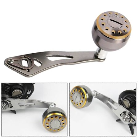 Kraft Håndtak 8x5mm Kompatibelt For Quantum Baitcasting Snelle Erstatningsdeler Snelle Håndtak Fiske - 32mm Svart[D]