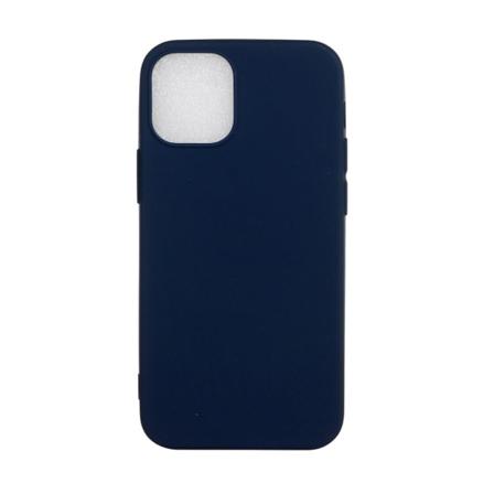 Iphone 12 / 12 Pro - Matt Tpu Skal - Mörk Blå Darkblue Mörk Blå