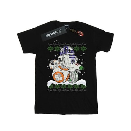 Star Wars Mens The Rise Of Skywalker Rolling This Christmas T-S