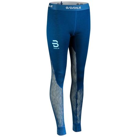Bjørn Dæhlie Women's Airnet Wool Pants Women base layer trousers Blue XS
