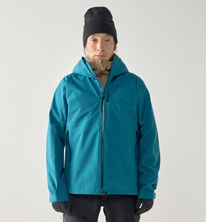 Haglöfs Front Proof II Jacket Men Deep Teal - Herren - L