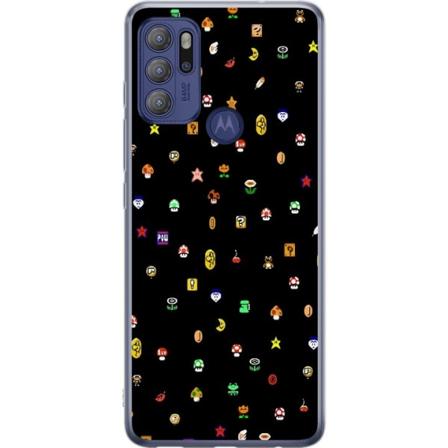 Motorola Moto G60S Läpinäkyvä kuori Super Mario Bros
