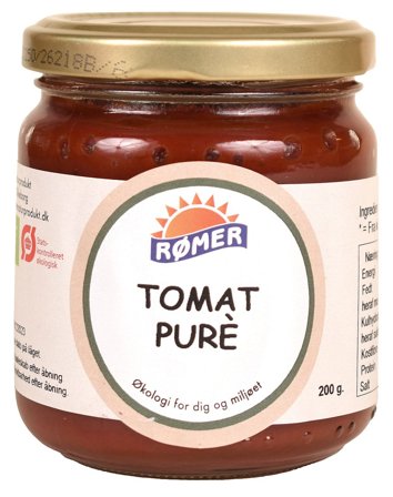 Rømer Tomat Koncentrat Puré Ø 200 g, Helse & Madvarer, Dressing & Saucer, Tomatprodukter
