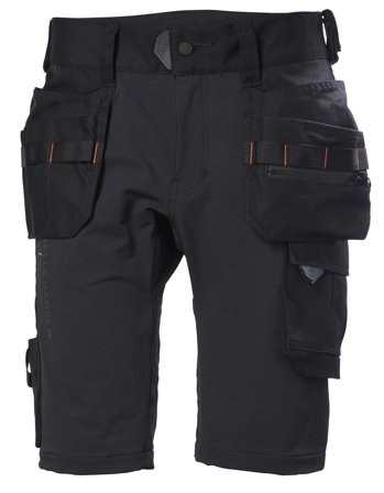 Helly Hansen Workwear Chelsea Evolution 77443-992 Arbetsshorts svart C58, Arbetskläder