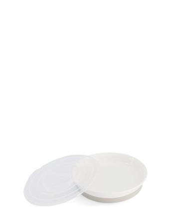 Twistshake Plate 6+M White Home Meal Time Plates & Bowls Plates Hvit Twistshake