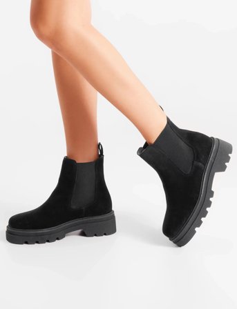 WODEN Sanna Chelsea S - Black - 38