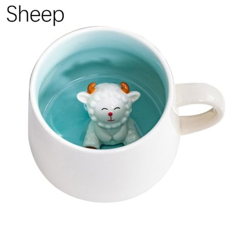 Kaffekrus Mælk Te Kop FÅR FÅR