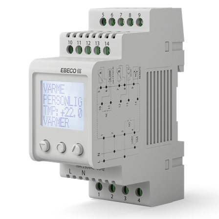 Ebeco EB-THERM 800 Termostat, Varme