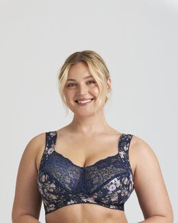 Kaarituettomat liivit Fauna Tummansininen-B95-Miss Mary