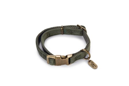 Designed by Lotte Velura Halsbånd, Grønn - 48-70cm