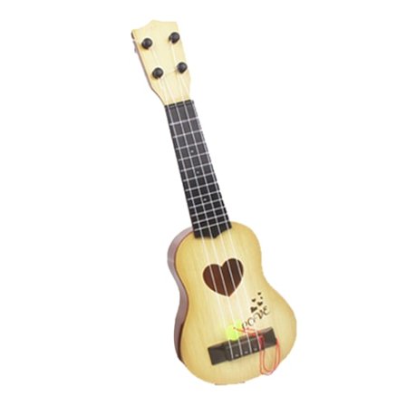 Simulaatio Ukulele 4 Kielinen Säädettävä Ukulele Lasten Musiikkilelu Varhaiskasvatukseen 35cm Khaki
