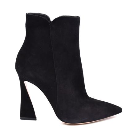 Gianvito Rossi Laarzen , Zwart , Dames , Maat: 40 EU High heels