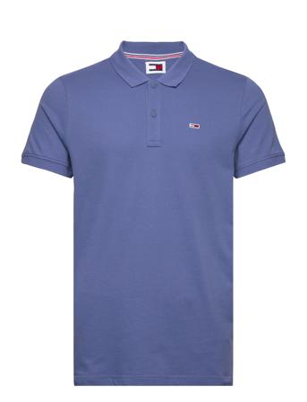 Tjm Slim Placket Polo Ext Tommy Jeans Blue