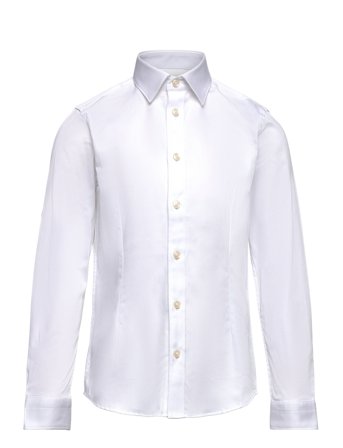 Jprparma Shirt L/S Noos Jnr White Jack & J S