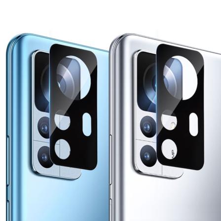 2-PAKK Xiaomi 12T 2.5D Kameralinsedeksel HD 0.2mm Transparent