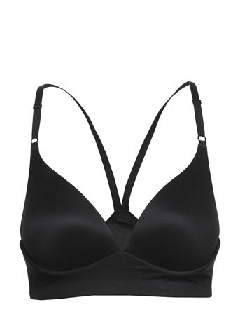 Padded Underwire Bra Lingerie Bras & Tops Soft Bras Non Wired Bras Svart Schiesser