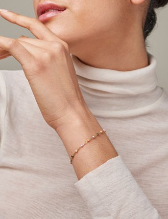 Enamel Copenhagen Lola Bracelet - Gold - ONE SIZE 15 - 19 cm