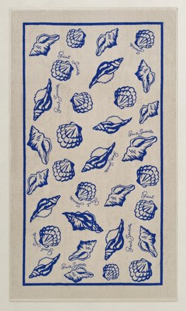 GANT Badehåndkle Seashell Beige 100x180