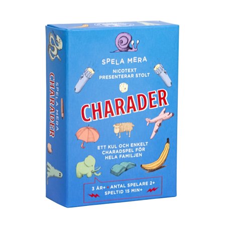 Spela mera: Charader (bok)