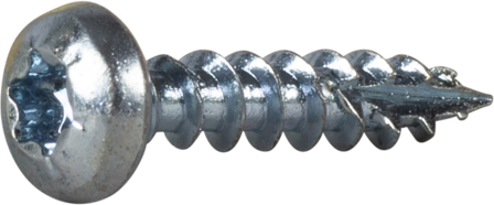 ESSVE 427129 Träskruv 4 mm Ø, TX20, helgängad, FZB 20 mm, 20-pack, Infästning