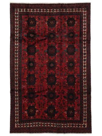 Medalionowy Afszar/Sirjan Dywan 200X320 Wełna