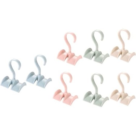 8 taske-organiseringskroge, håndtaske-skabsløfterkroge, skabsløfter til tasker