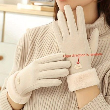 Varme utendørshansker for kvinner, høst-vinter | Tykkere, berøringsskjermkompatible, tilgjengelig i fire farger, ideell for avslappet helgebruk