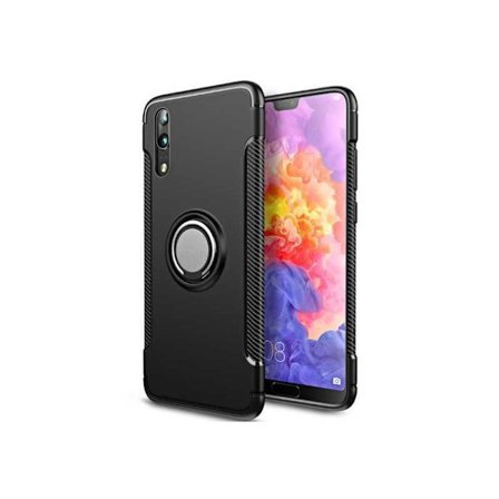 Huawei P20 Pro Praktisk Stöttåligt Skal med Ringhållare V2