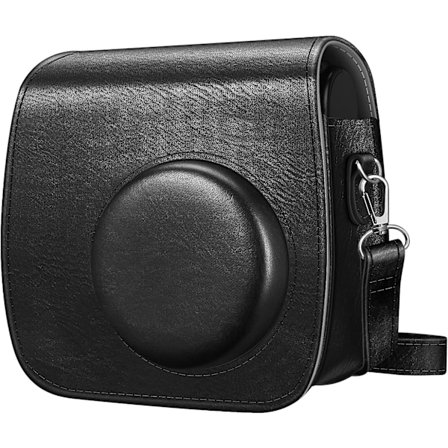 Etui kompatibel med Polaroid PIC-300 / Fujifilm Instax Mini 7s Instant Camera - Premium Vegan Leather Case med avtagbar skulderstropp