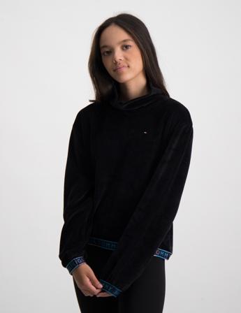 Tommy Hilfiger TURTLE NECK SWEATSHIRT Schwarz Pullover Mädchen - Kids Brand Store
