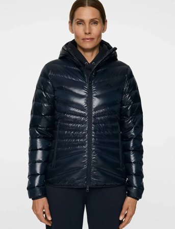 J. Lindeberg Lara Light Down Hood - Navy - S