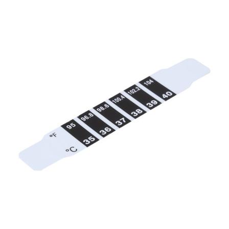2st Termometer För Bebisar Svart 9,3 X 2,5 Cm