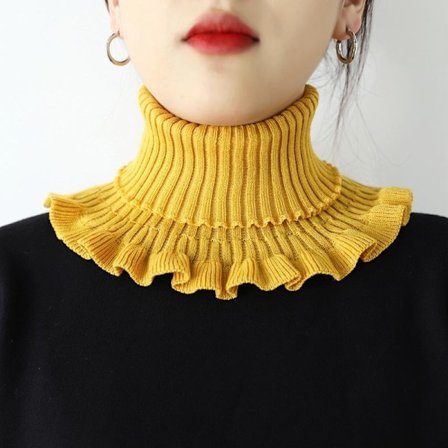 Dame falsk krage Avtakbart halvt skjerf Kvinnelig Bana Cervical