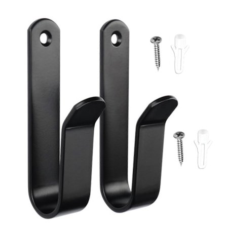 2 stk Snowboardveggfestekroker Punching Stor Bæreevne Tykkere Heavy Duty Anti-skli Bag Hat Plakett Verktøy Klær Surfboard Skateboard Wal db