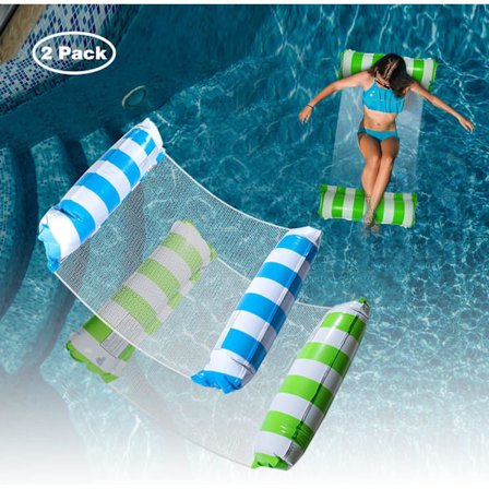 Vatten flytande pool hängmatta, pool flytande solstol, vatten hängmatta