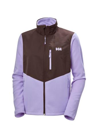 W Daybreaker Block Jacket Purple Helly Hansen