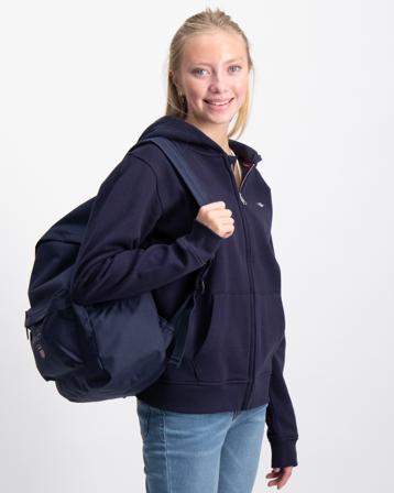 GANT SHIELD ZIP HOODIE Sininen Hupparit/Hoodie Tytöt - Kids Brand Store