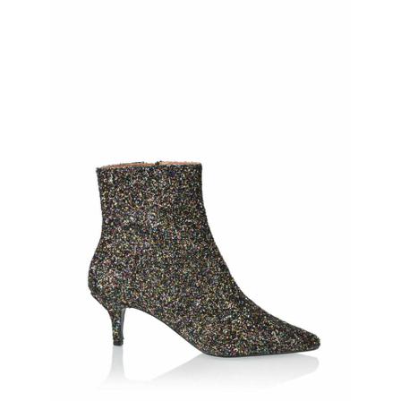 Dwrs Lugo - Enkellaarsjes | Black / Multi , Bruin , Dames , Maat: 36 EU