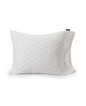 Lexington Beige Printed Sateen Pillowcase
